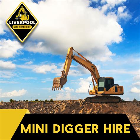 hire a mini digger liverpool|mini digger hire with operator.